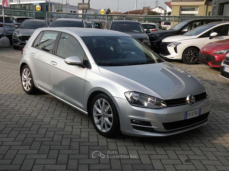 Usata VW Golf VII Highline 150 CV (110 kW) 2018 Argento Berlina