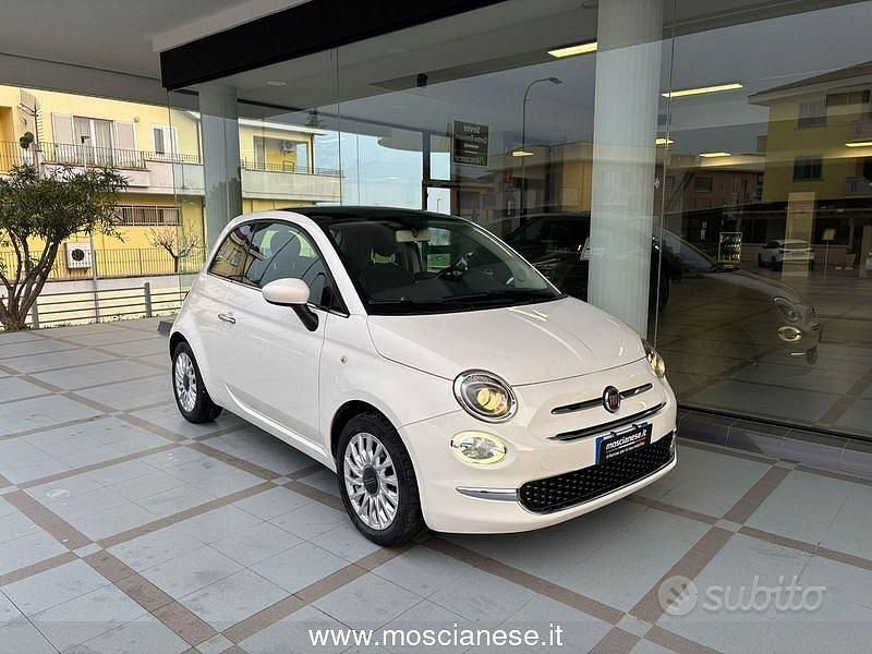 Usata Fiat 500 Lounge 69 CV (50 kW) 2016 Bianco Berlina