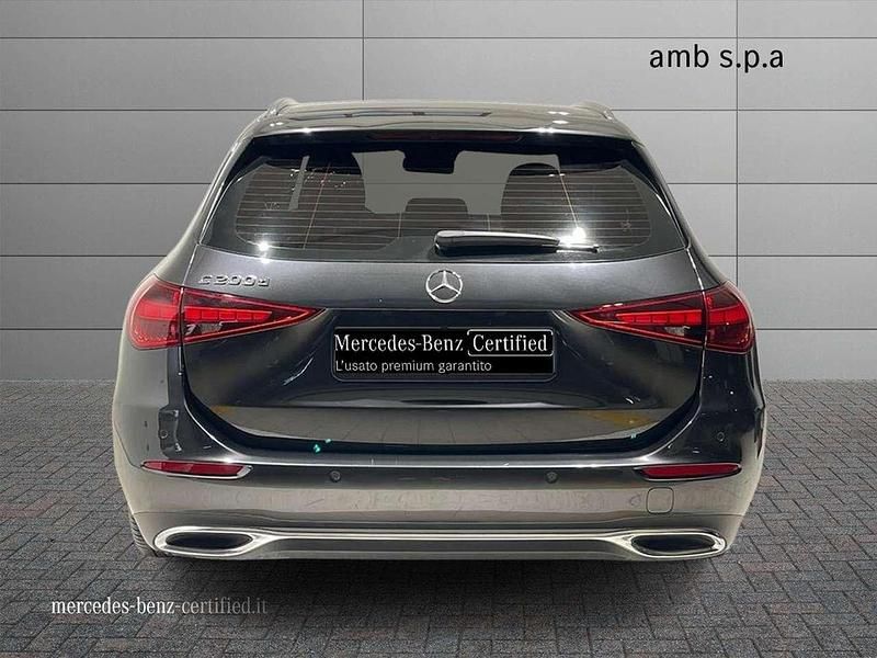 Usata Mercedes C200 Advanced 163 CV (119 kW) 2025 Grigio Station wagon