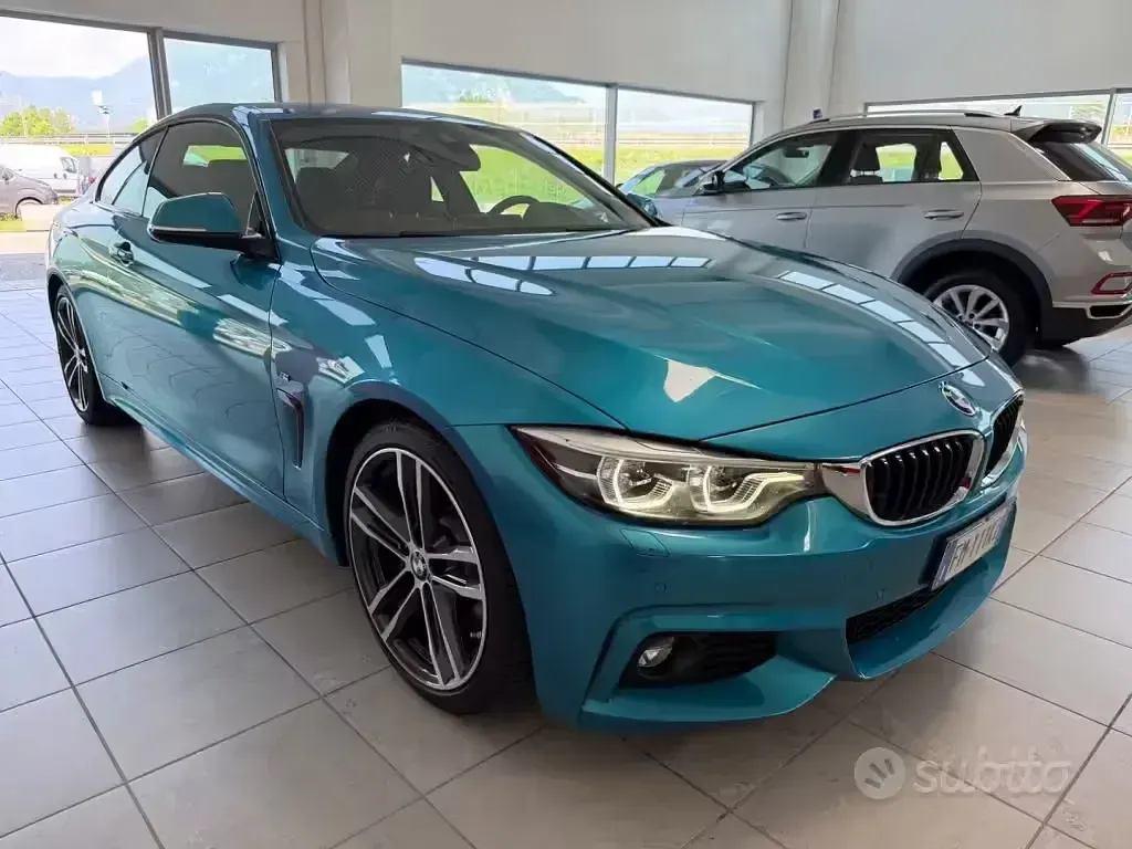 Usata BMW 420 Coupé M Sport 190 CV (139 kW) 2017 Azzurro Coupé