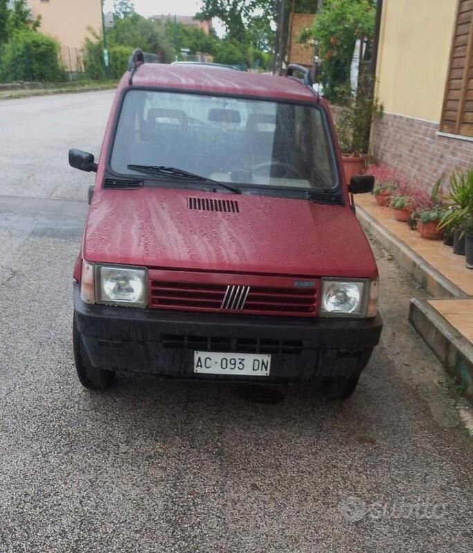 Rosso Usata 1995 Fiat Panda 4x4 Due volumi | 3500 € - Immagine 1/4