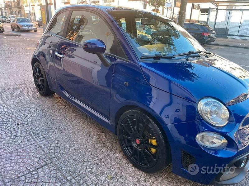 Usata Abarth 595 Competizione 180 CV (132 kW) 2017 Blu Berlina