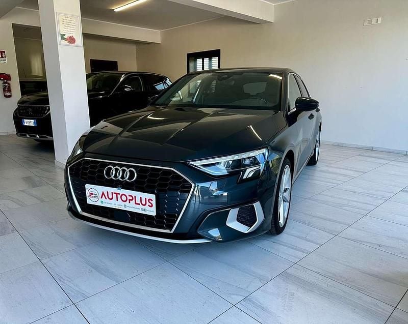 Usata Audi A3 Advanced 150 CV (110 kW) 2021 Grigio Berlina