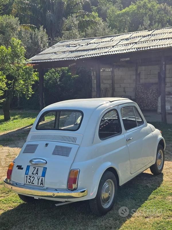 Usata Fiat 500 1970 Bianco Utilitaria