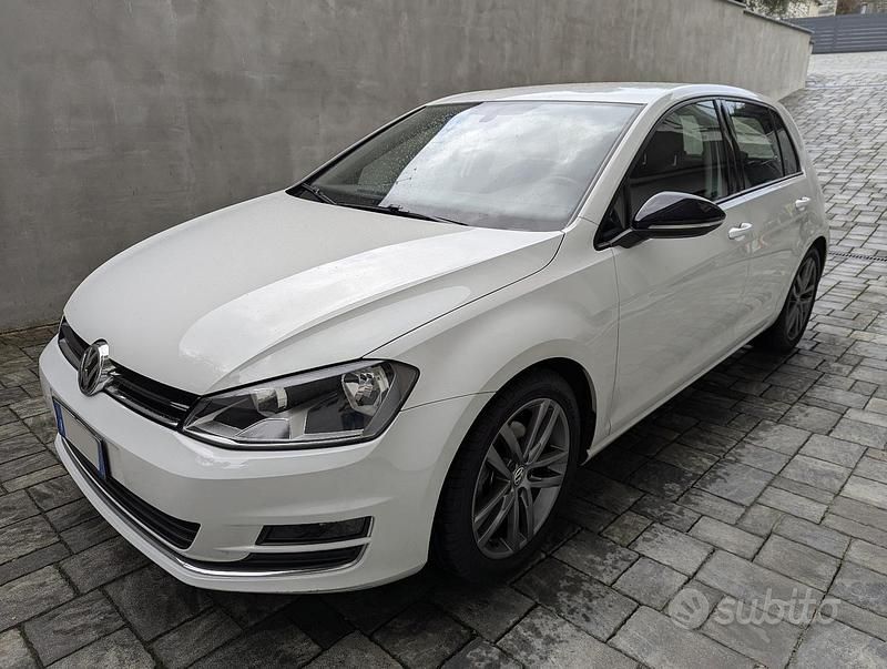 Usata VW Golf VII Highline 150 CV (110 kW) 2013 Bianco Berlina