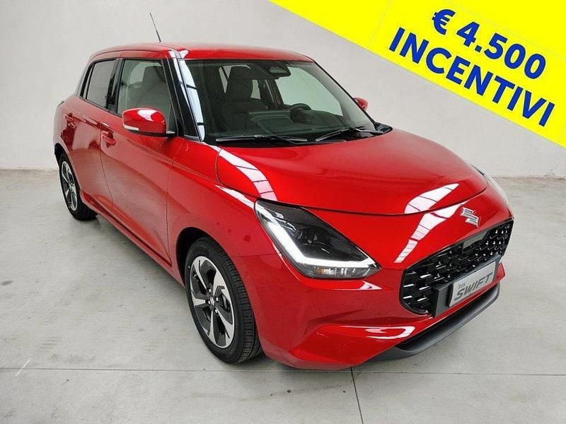 Nuova Suzuki Swift 83 CV (61 kW) 2025 Rosso Utilitaria