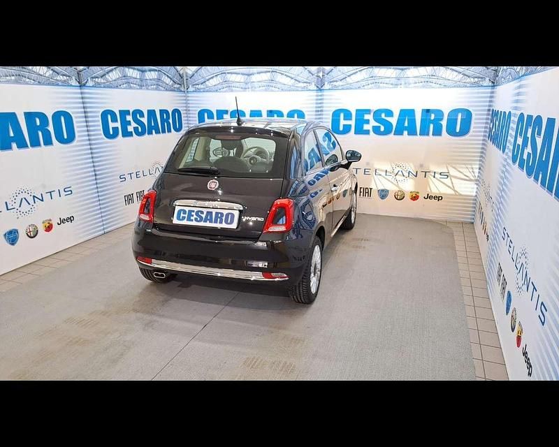 Usata Fiat 500 Dolcevita 71 CV (52 kW) 2022 Nero vesuvio Berlina