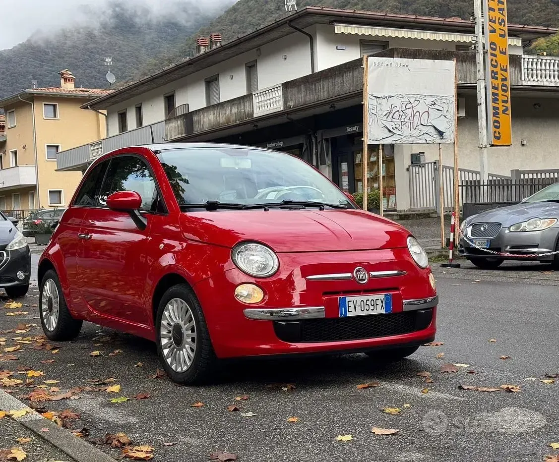 Usata Fiat 500 69 CV (50 kW) 2014 Rosso Berlina