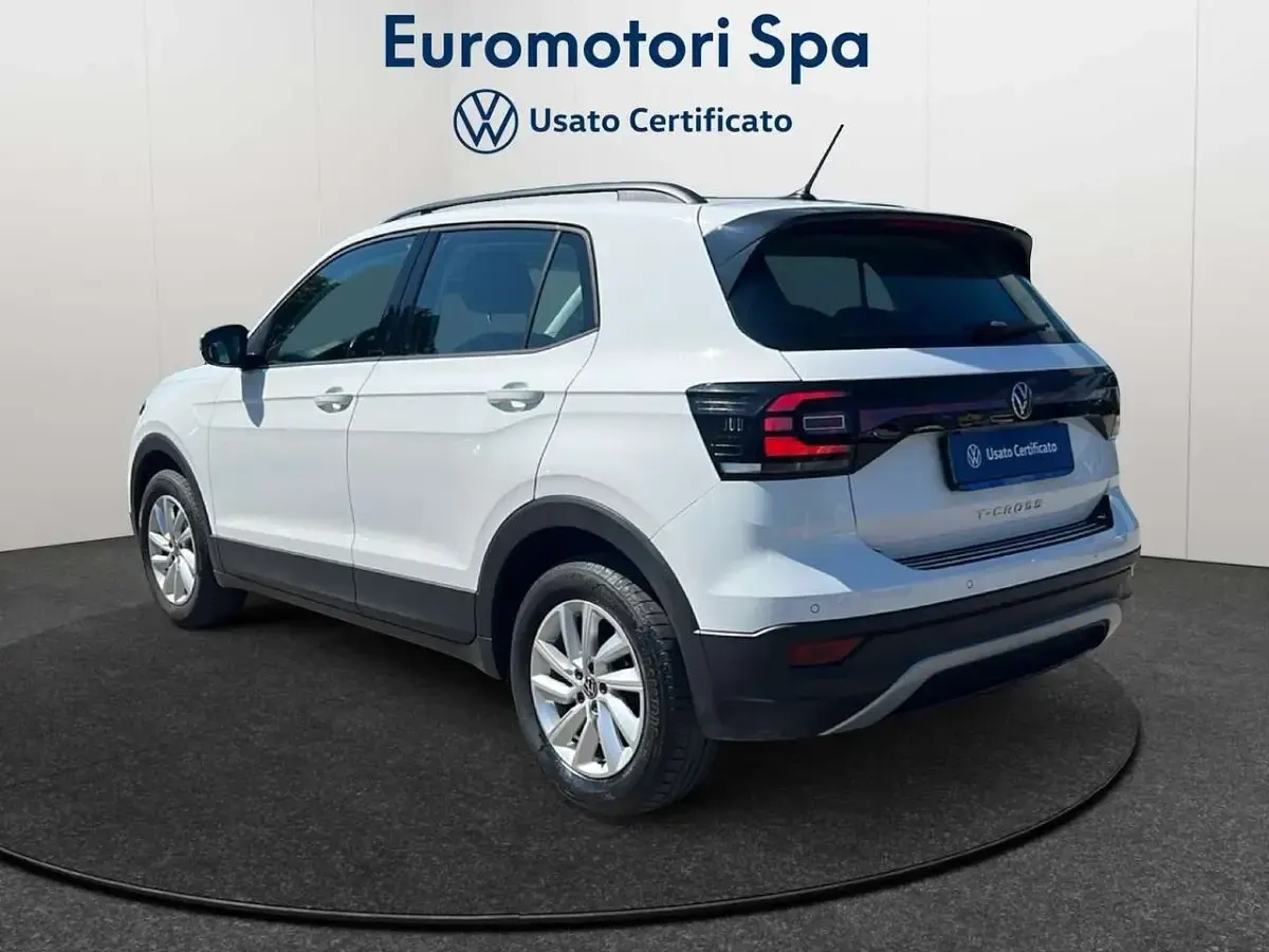 Usata VW T-Cross Style 95 CV (69 kW) 2020 Bianco SUV
