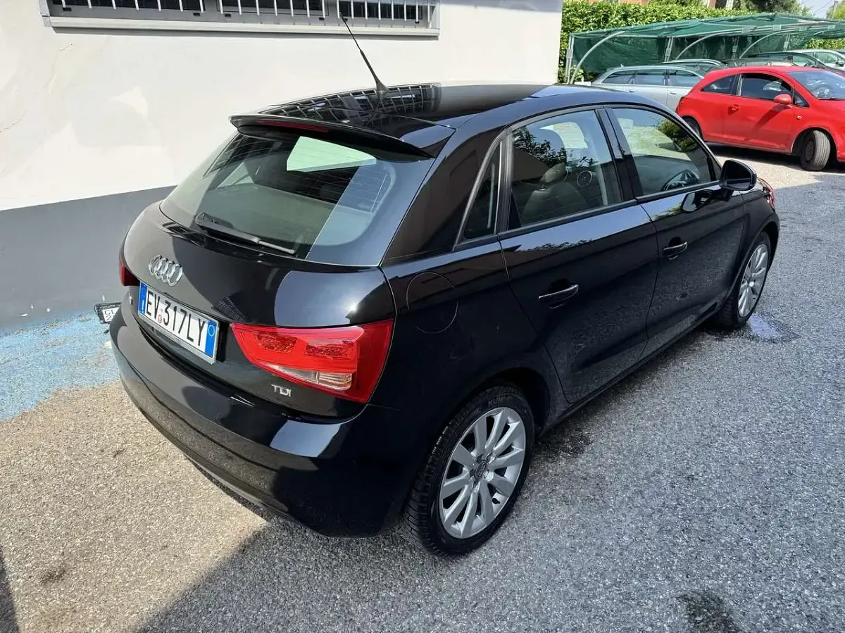 Usata Audi A1 Sportback S-Line 90 CV (66 kW) 2014 Nero Utilitaria