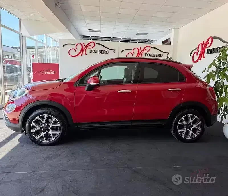 Usata Fiat 500X Cross 120 CV (88 kW) 2017 Rosso SUV
