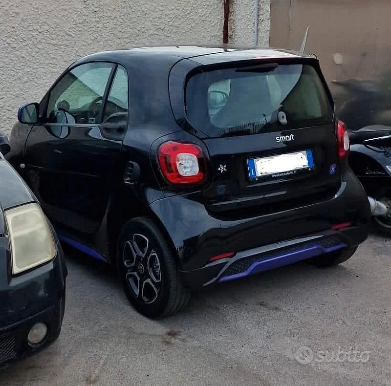 Usata Smart ForTwo Electric Drive Brabus 38 kW (52 CV) 2019 Nero Coupé