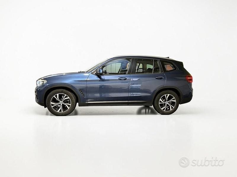 Usata BMW X3 Advantage 190 CV (139 kW) 2020 Blu SUV