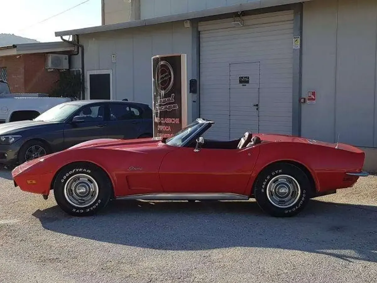 Usata Chevrolet Corvette Stingray 190 CV (139 kW) 1973 Rosso Cabrio