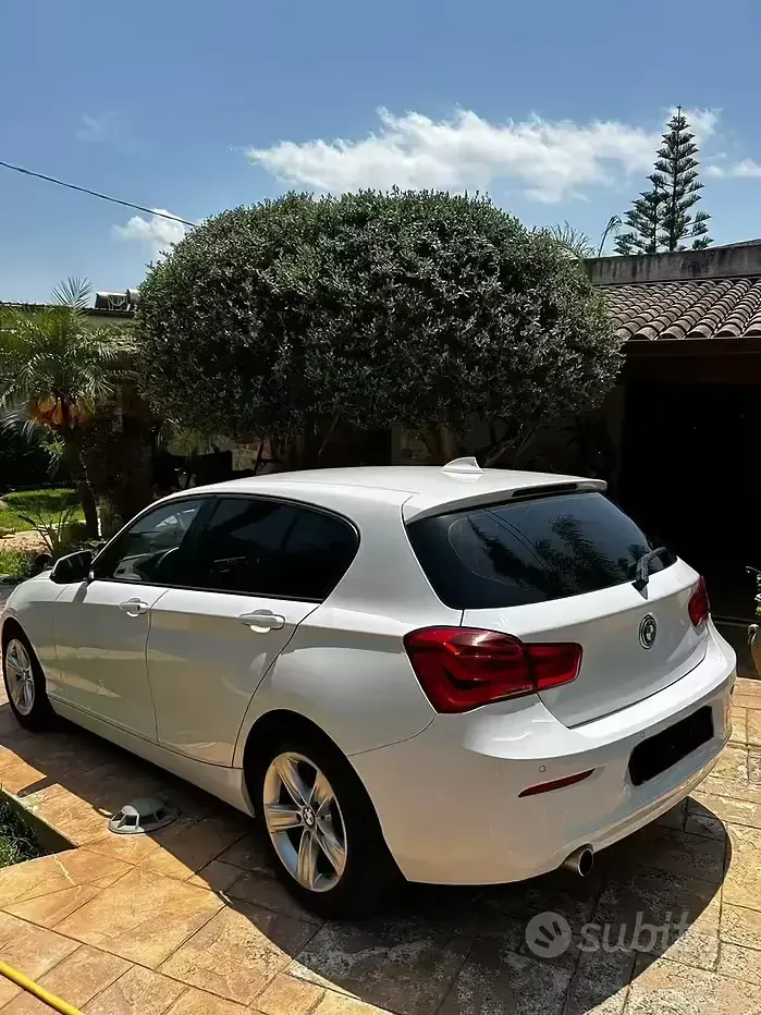 Usata BMW 116 116 CV (85 kW) 2017 Bianco Utilitaria