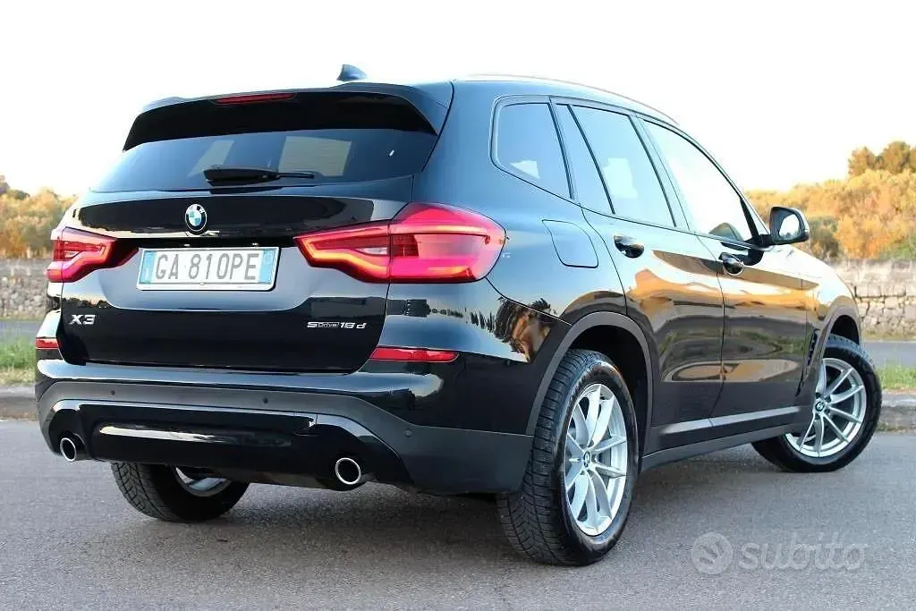 Usata BMW X3 150 CV (110 kW) 2020 Nero SUV