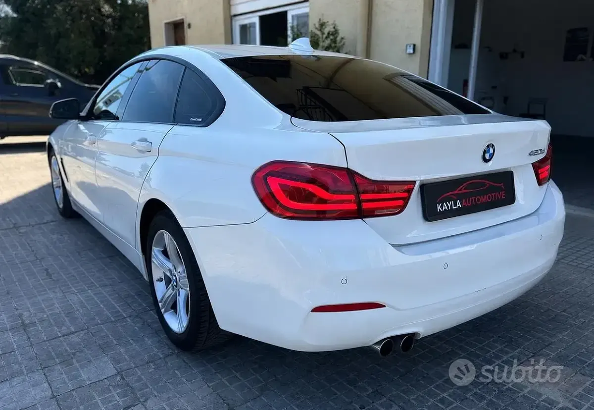 Usata BMW 420 Advantage 190 CV (139 kW) 2017 Bianco Coupé