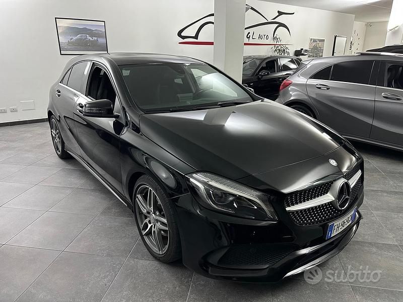 Usata Mercedes A200 Premium 135 CV (99 kW) 2017 Nero Berlina