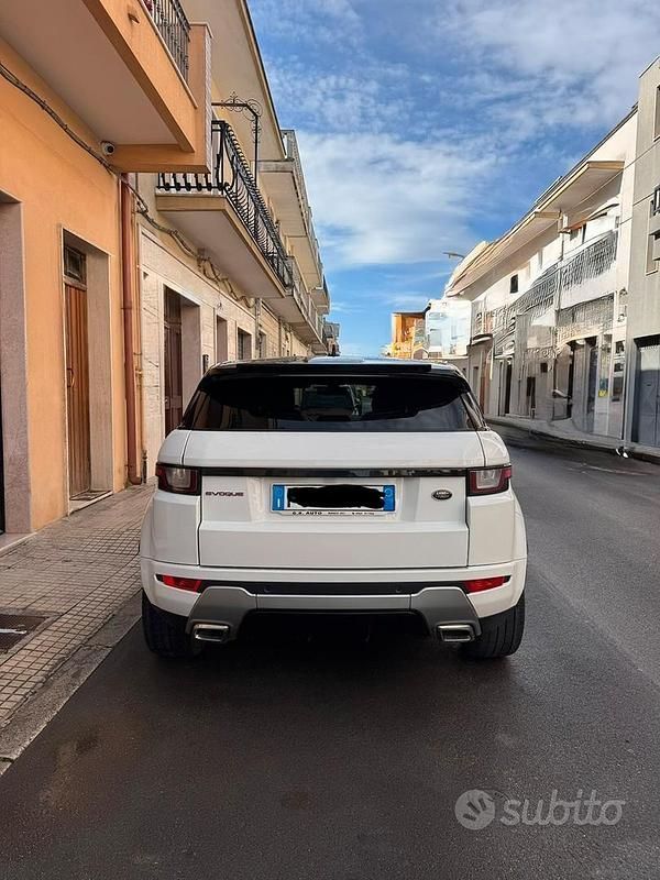 Usata Land Rover Range Rover evoque Dynamic 150 CV (110 kW) 2016 Bianco SUV
