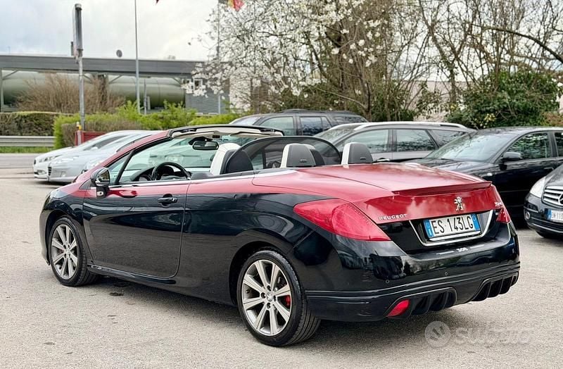 Usata Peugeot 308 CC 115 CV (84 kW) 2013 Rosso Cabrio