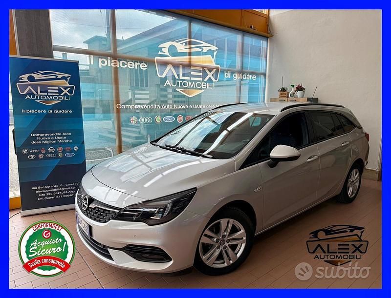 Usata Opel Astra 122 CV (89 kW) 2020 Grigio Station wagon