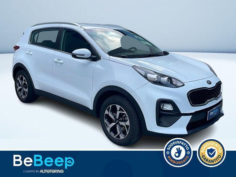 Usata Kia Sportage 136 CV (100 kW) 2021 Bianco pastello SUV
