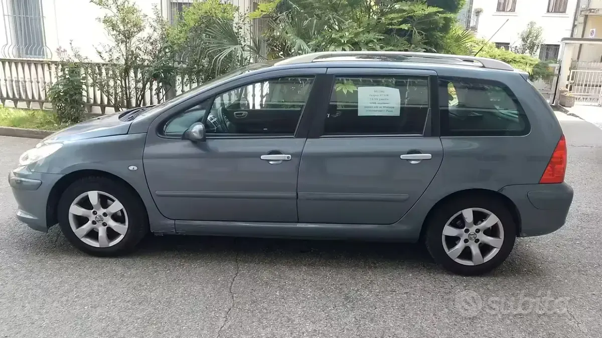 Usata Peugeot 307 S 109 CV (80 kW) 2007 Grigio Station wagon