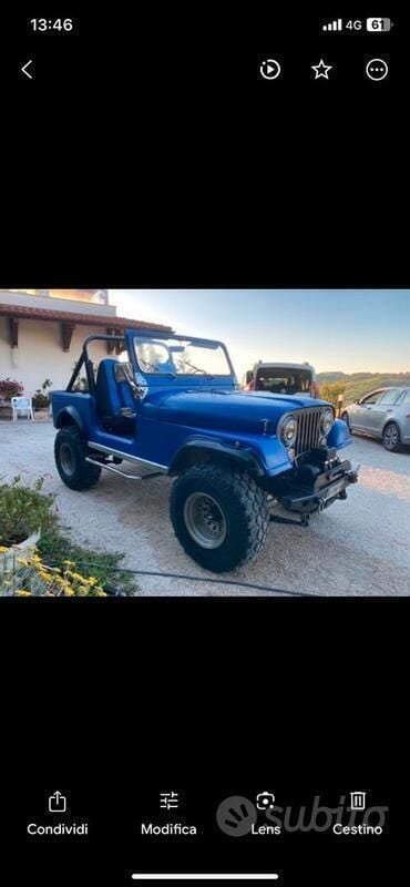 Blu Usata 1981 Jeep CJ SUV | 12.000 € - Immagine 1/4