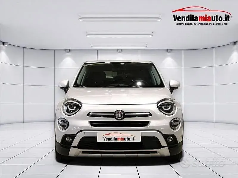Usata Fiat 500X Cross 150 CV (110 kW) 2018 Argento SUV
