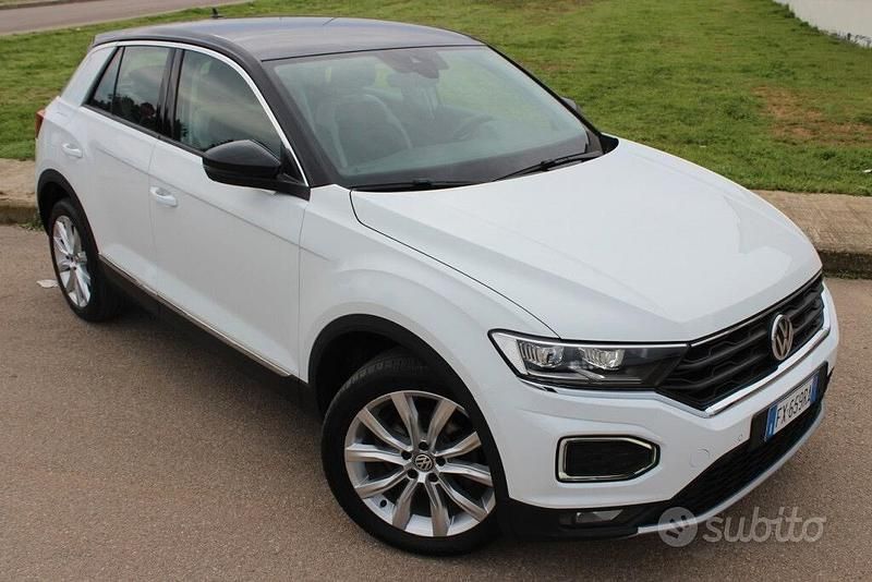 Usata VW T-Roc 116 CV (85 kW) 2019 Bianco SUV