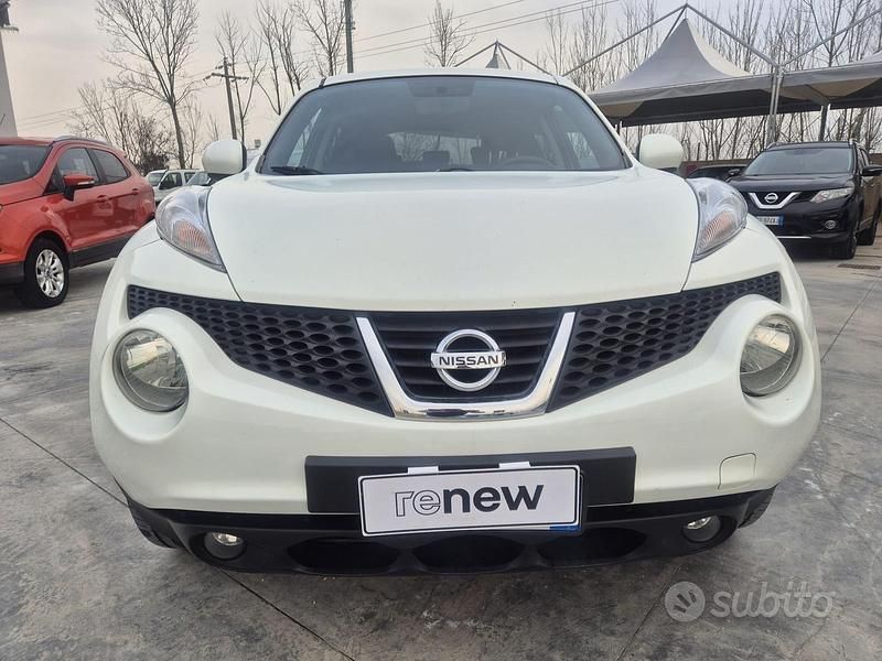 Usata Nissan Juke Acenta 110 CV (80 kW) 2011 Bianco SUV