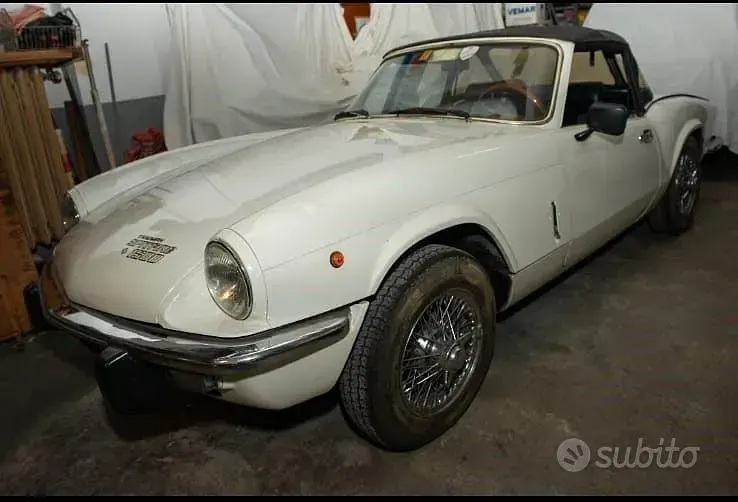 Usata Triumph Spitfire 1970 Bianco Cabrio