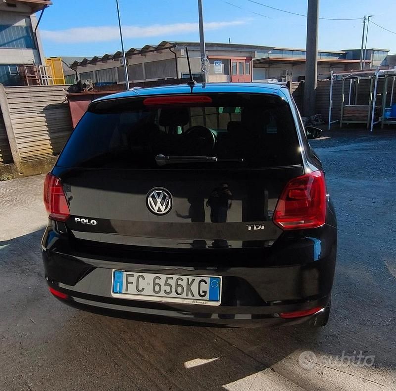 Usata VW Polo 75 CV (55 kW) 2016 Nero Utilitaria