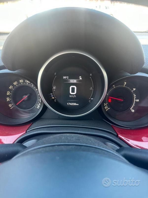 Usata Fiat 500 95 CV (69 kW) 2016 Rosso Utilitaria