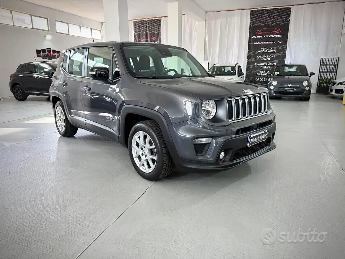 Usata Jeep Renegade 130 CV (95 kW) 2021 Grigio SUV