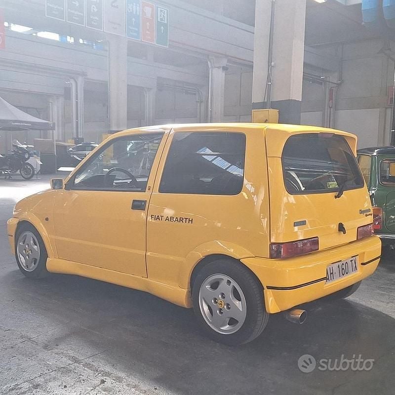 Usata Fiat Cinquecento 1994 Giallo Utilitaria