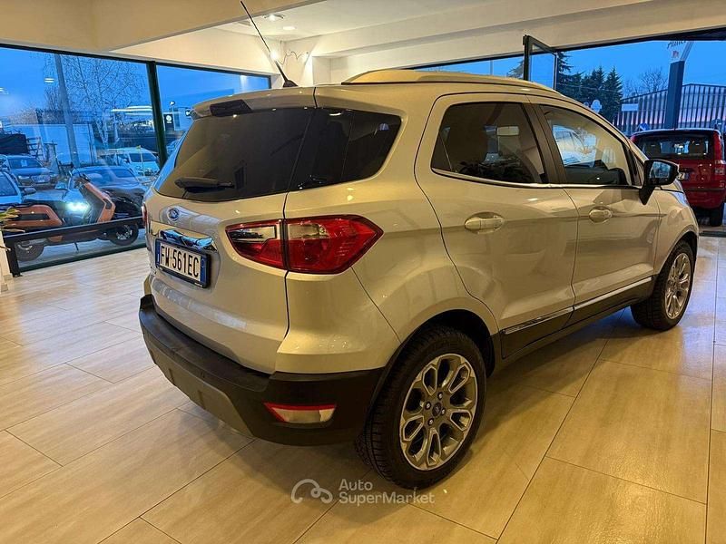 Usata Ford Ecosport Titanium 125 CV (91 kW) 2019 Argento SUV