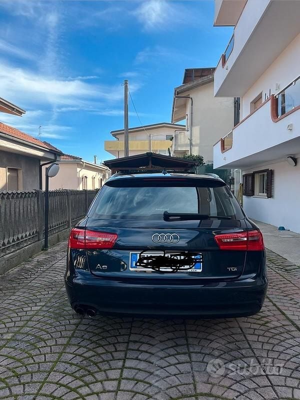 Usata Audi A6 177 CV (130 kW) 2012 Blu Berlina