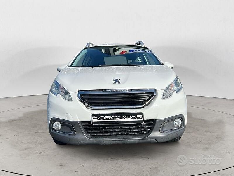 Usata Peugeot 2008 Active 82 CV (60 kW) 2016 Bianco SUV