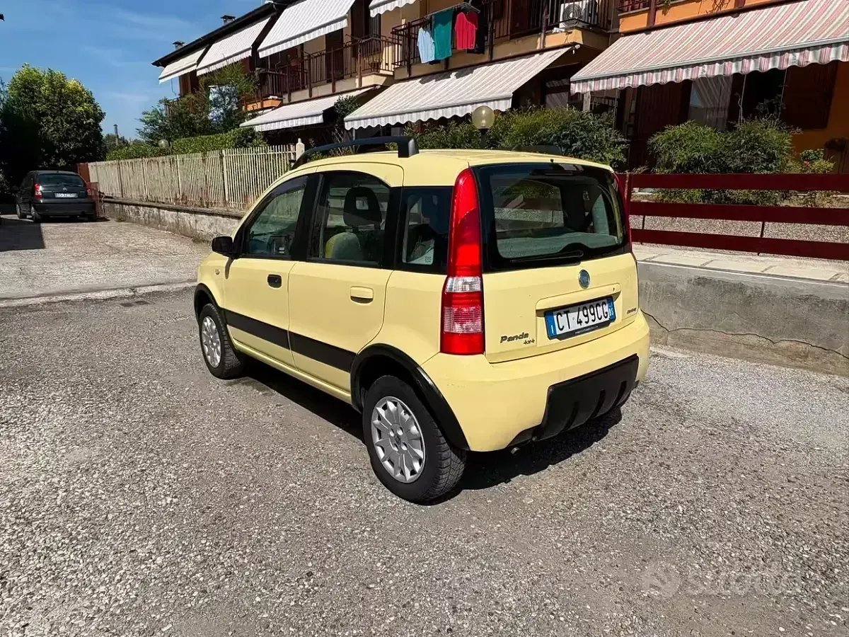 Usata Fiat Panda 4x4 Climbing 60 CV (44 kW) 2005 Giallo Utilitaria