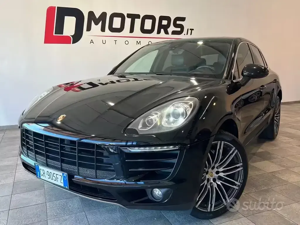 Usata Porsche Macan 250 CV (183 kW) 2016 Nero SUV