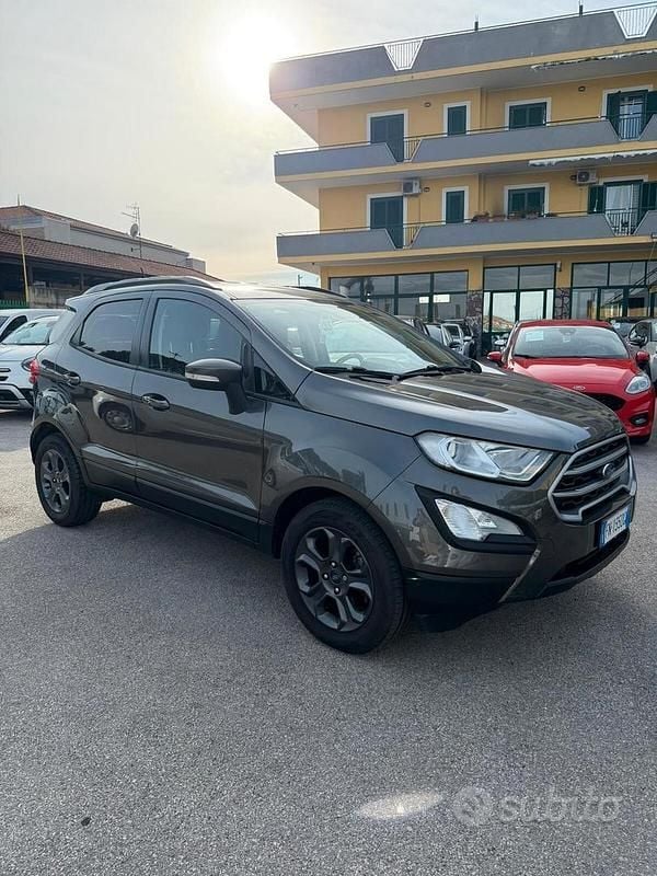 Usata Ford Ecosport ST-Line 101 CV (74 kW) 2018 Grigio SUV