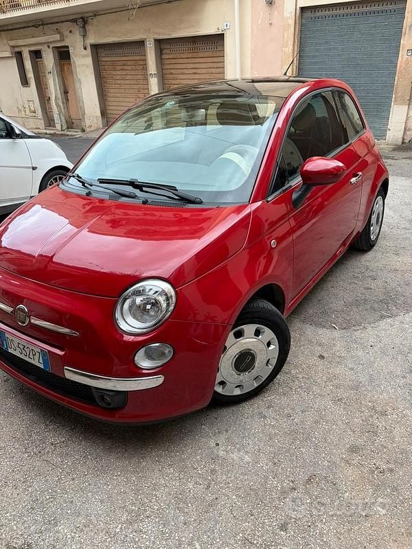Usata Fiat 500 2008 Rosso Berlina