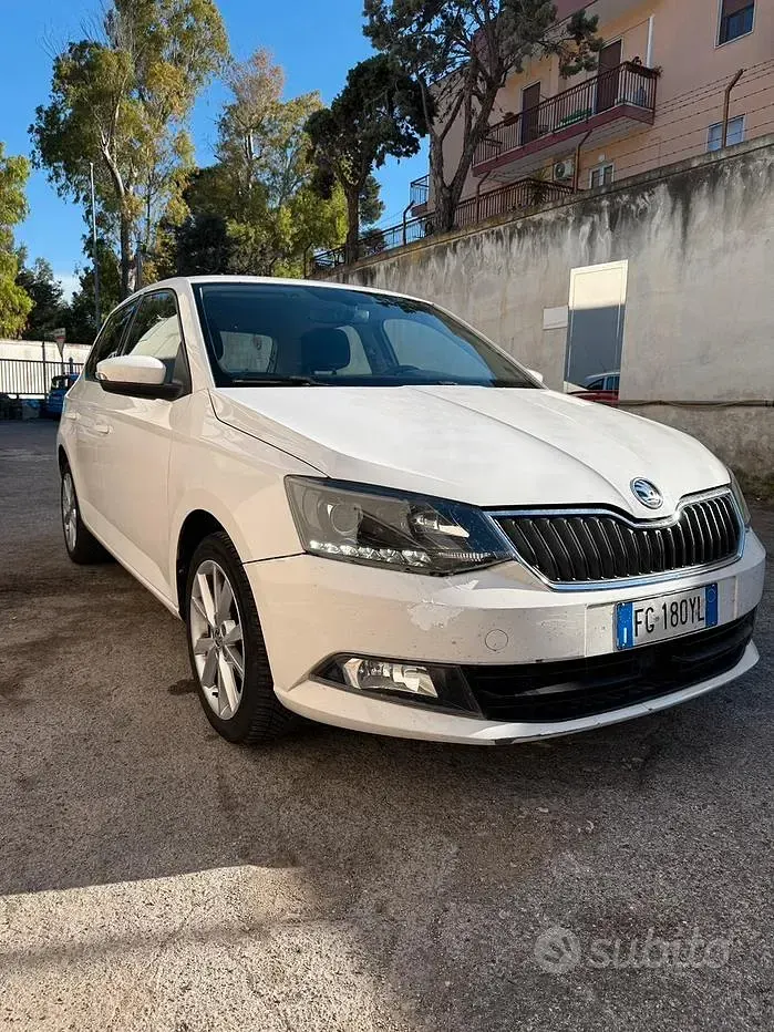 Usata Skoda Fabia Style 90 CV (66 kW) 2017 Bianco Berlina