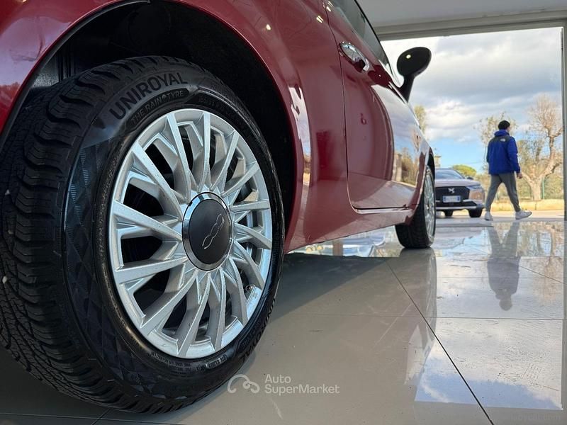 Usata Fiat 500 Lounge 69 CV (50 kW) 2016 Rosso Berlina