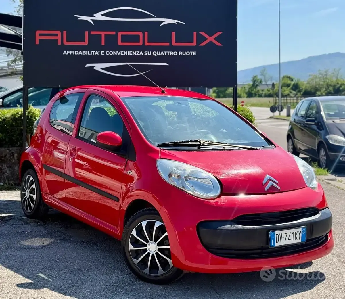 Gebraucht Citroën C1 68 PS (50 kW) 2009 Rot Kleinwagen