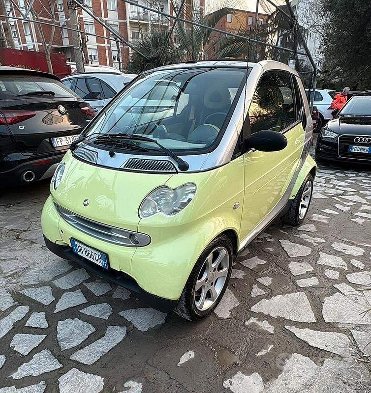 Usata Smart ForTwo Cabrio Passion 61 CV (44 kW) 2006 Giallo Cabrio