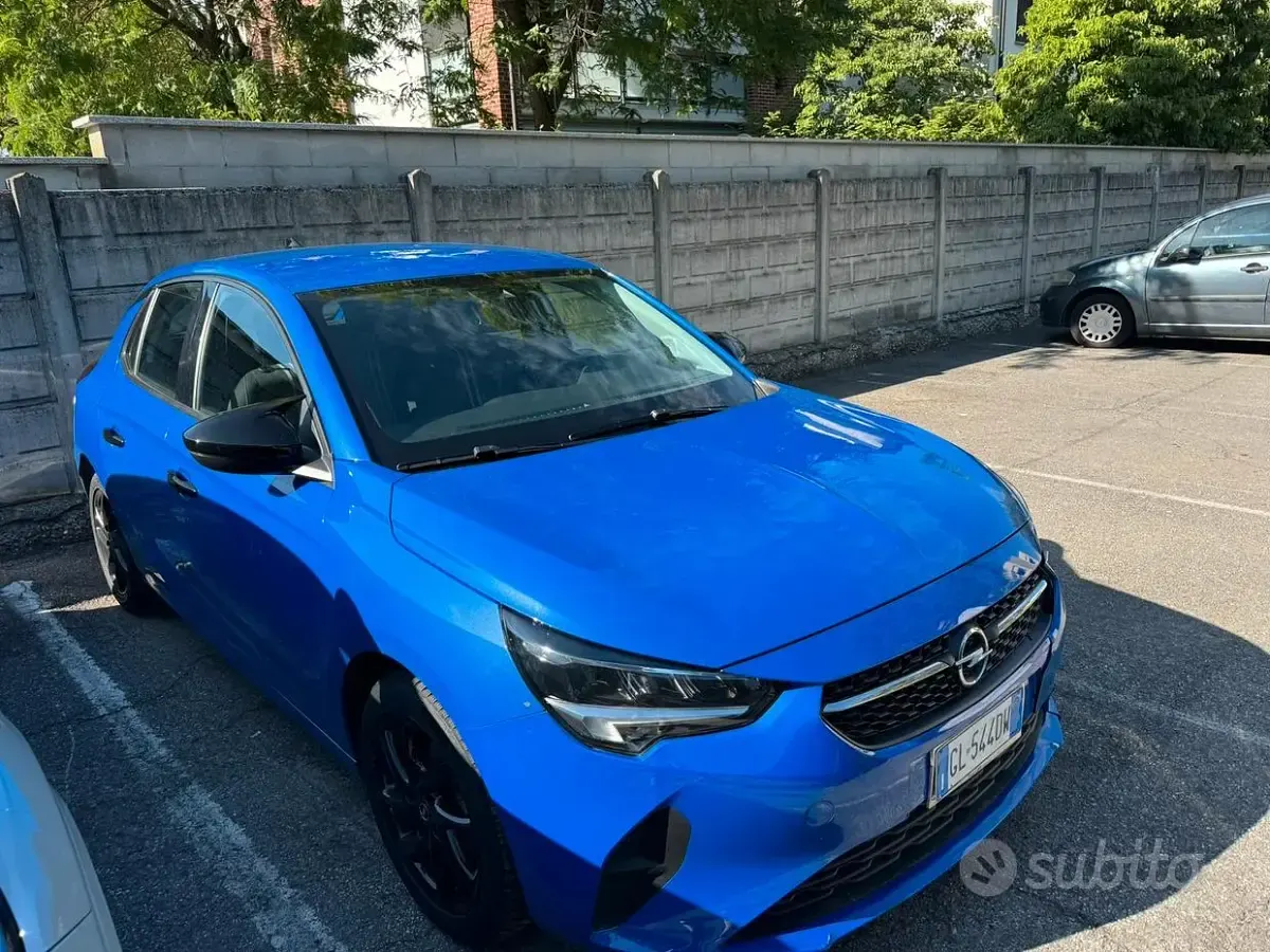 Usata Opel Corsa Edition 75 CV (55 kW) 2022 Blu Utilitaria