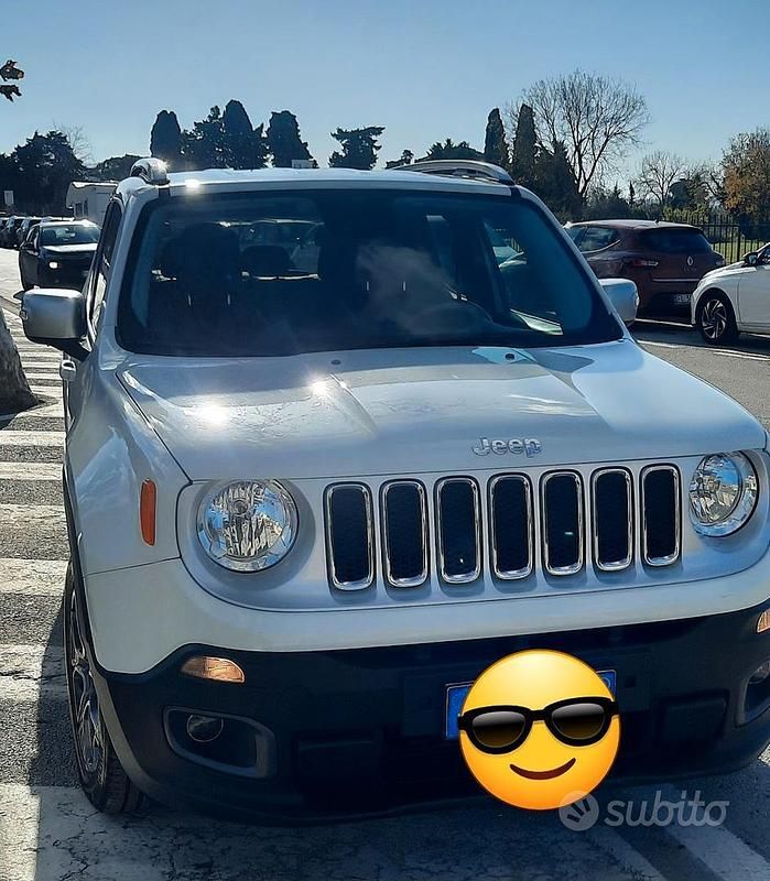 Usata Jeep Renegade 120 CV (88 kW) 2016 Bianco SUV