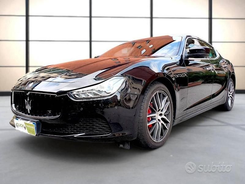 Usata Maserati Ghibli 275 CV (202 kW) 2014 Nero Berlina